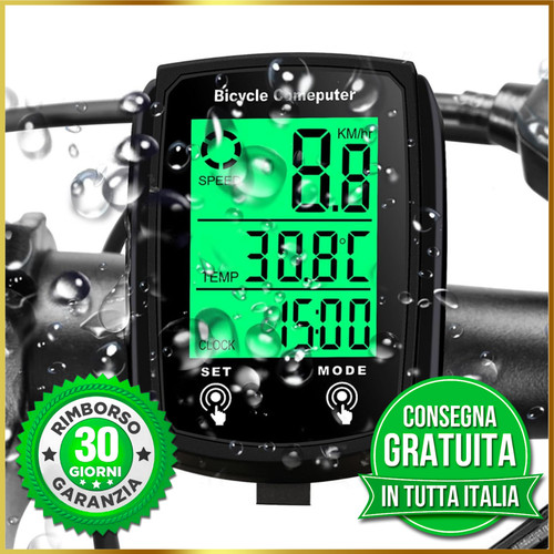 Contachilometri per bici - contachilometri, senza